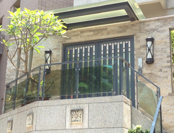 台北陽台玻璃圍欄